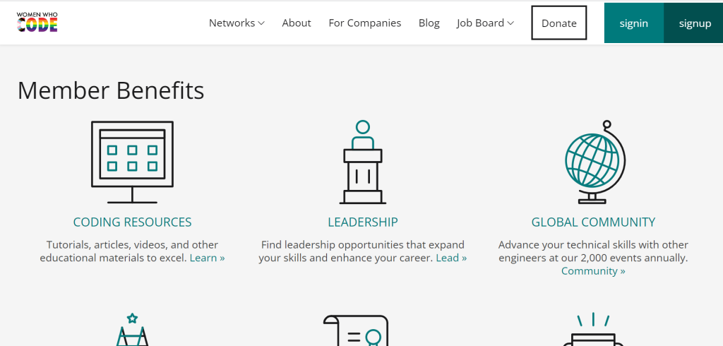 Women Who Code- Community for Developers